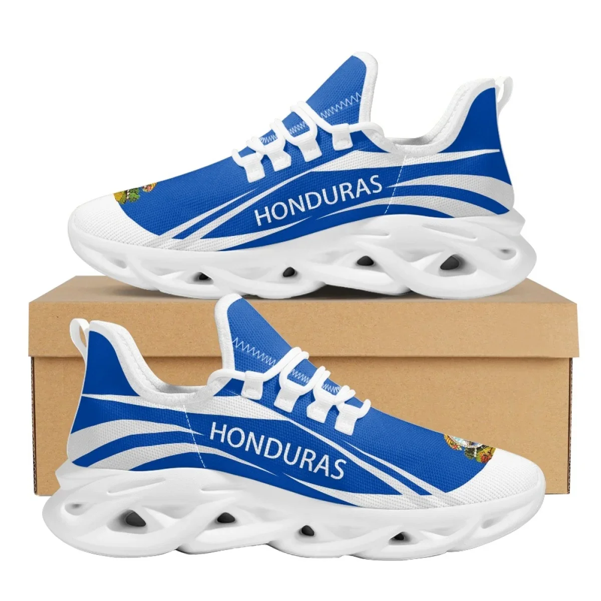 Men'S Training Shoes - Men Blade Running Shoes Honduras Flag