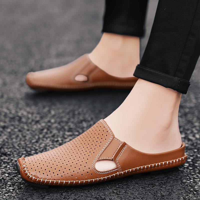 Men'S Shoes Qn - Half Slipper for Men Sandals 2025