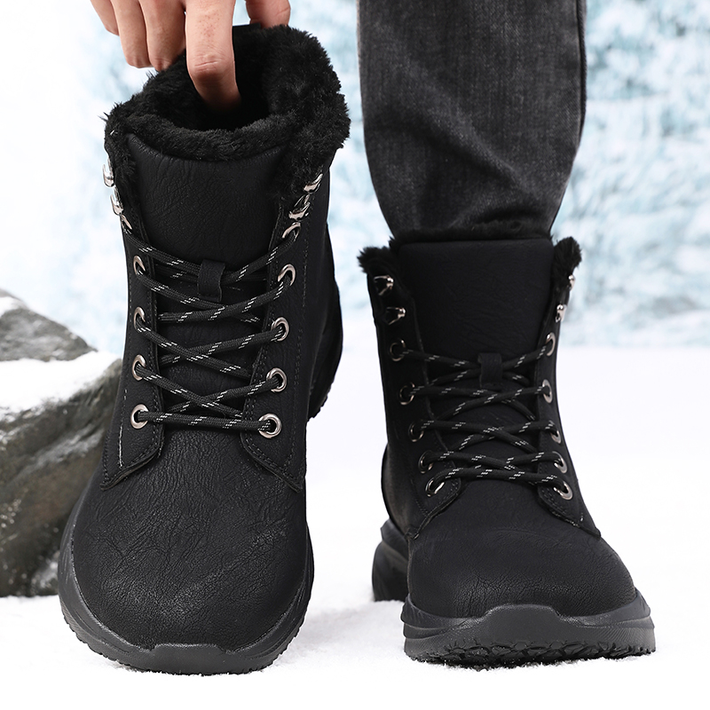 Men Winter Snow Boots for Wate – Men'S Shoes For Running recenzja i cena