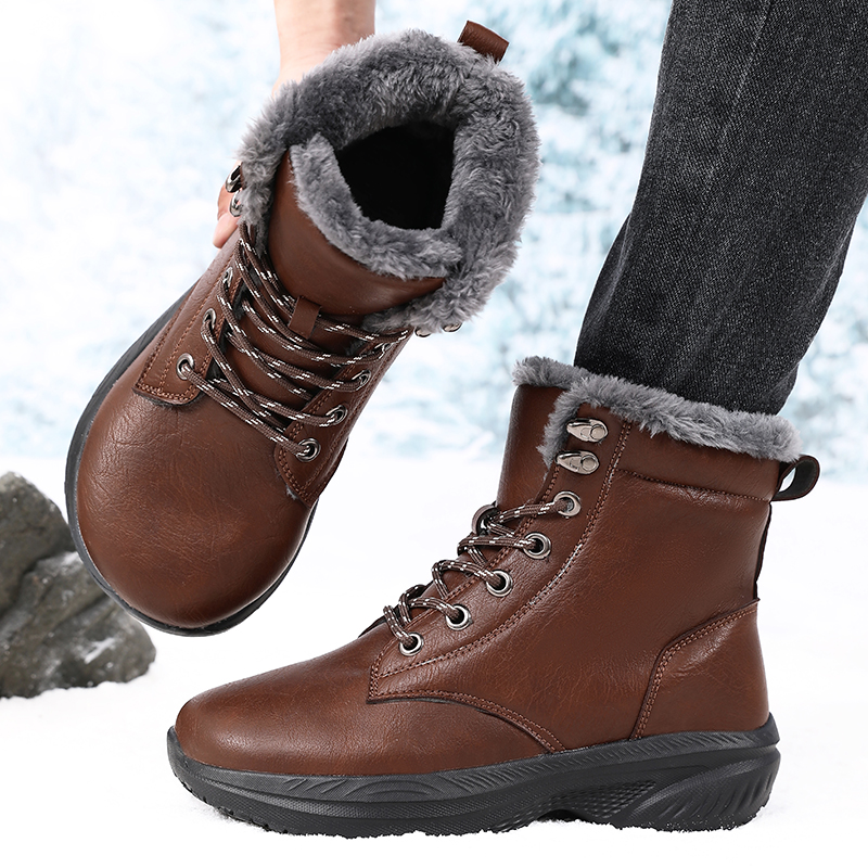 Men Winter Snow Boots for Wate – Men'S Shoes For Running recenzja i cena