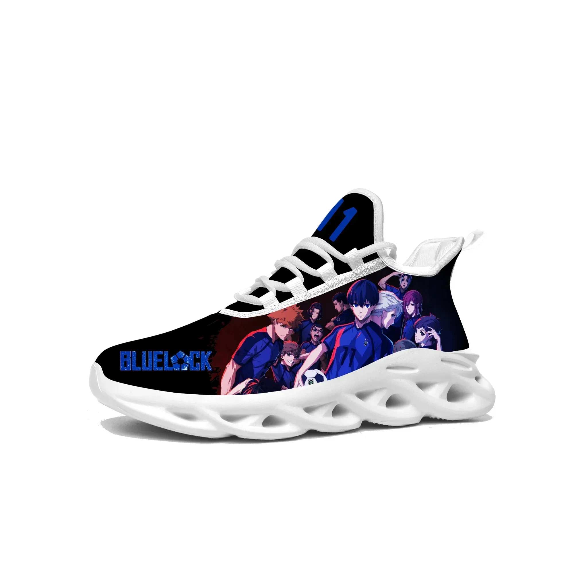 Blue Lock Flats Sneakers Mens  – Men'S Shoes Qn recenzja i cena