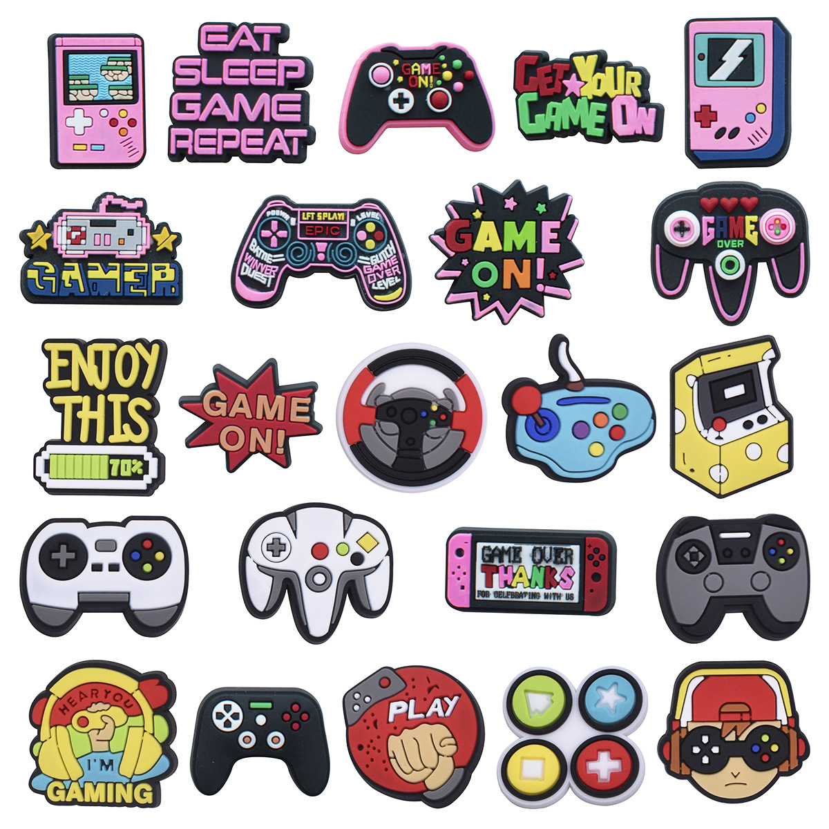 Game Shoe Charms for Crocs Acc – Men'S Shoes Crocs recenzja i cena
