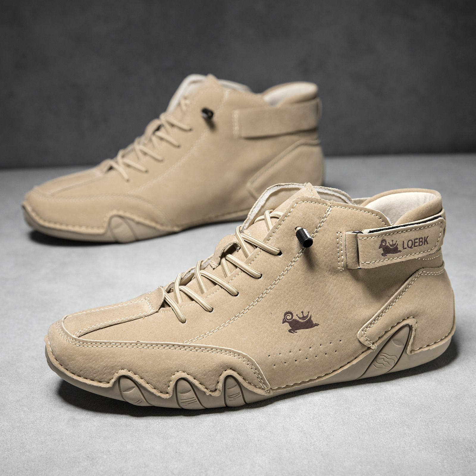 Leather Casual Shoes Sneakers  – Men'S Shoes Comfortable Walking recenzja i cena