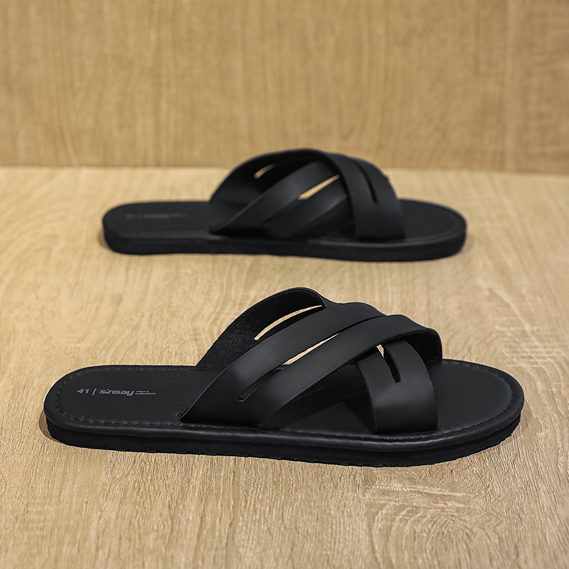 Men's Flat Bottom Sandals Casu – Men'S Shoes Qn recenzja i cena