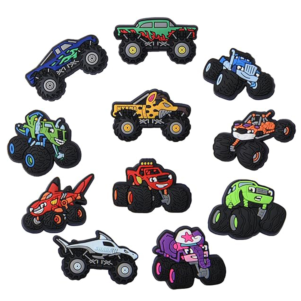11Pcs Cars Cartoon Shoe Charms – Men'S Shoes Crocs recenzja i cena