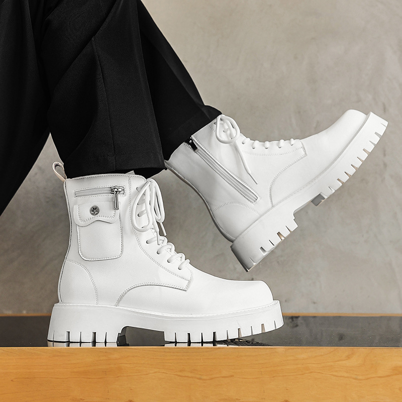 2025 Trend Men Boots Sneakers  – Men'S Shoes Popular recenzja i cena