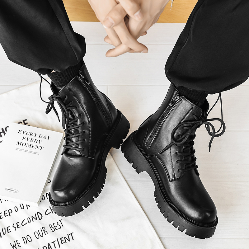 2025 Trend Men Boots Sneakers  – Men'S Shoes Popular recenzja i cena