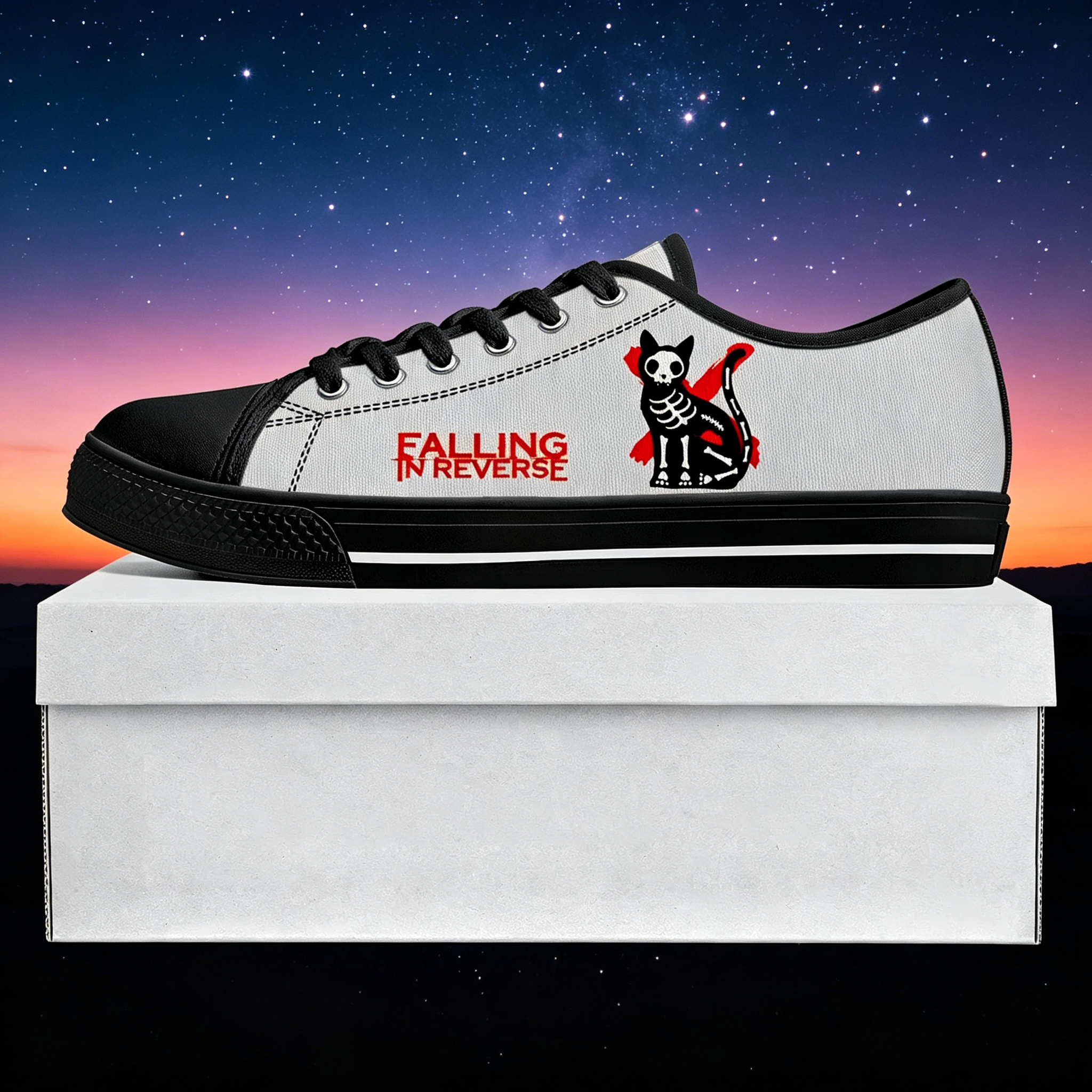 Falling In Reverse Casual Shoe – Men'S Shoes Comfortable Walking recenzja i cena