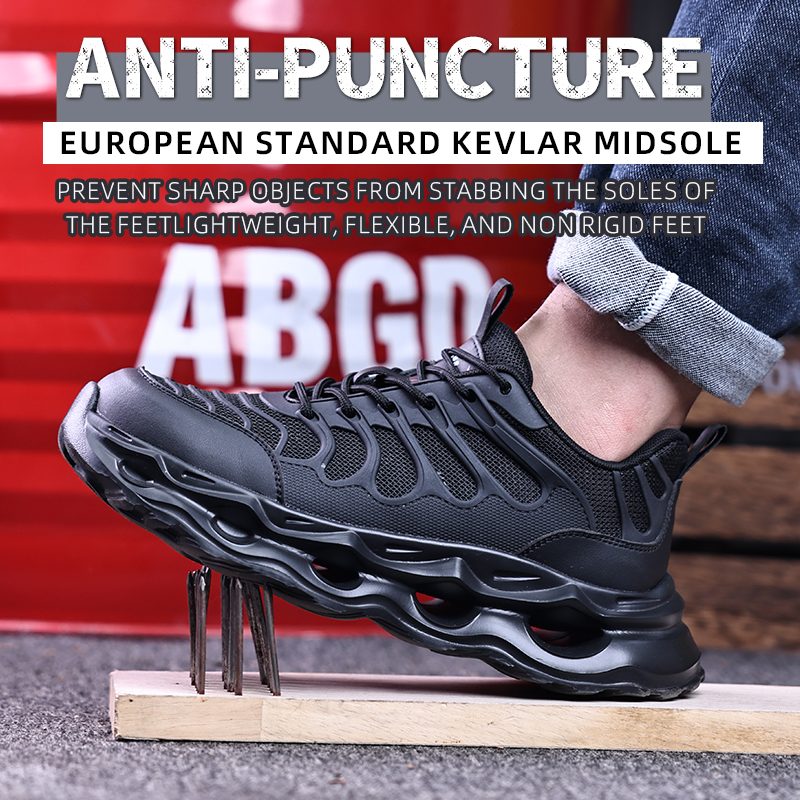 Fashion Sneakers Safety Shoes  – Work Boot Steel Toe recenzja i cena