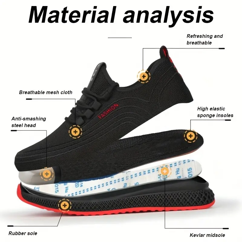 Anti-Smash Puncture-Proof Inde – Work Boot Steel Toe recenzja i cena