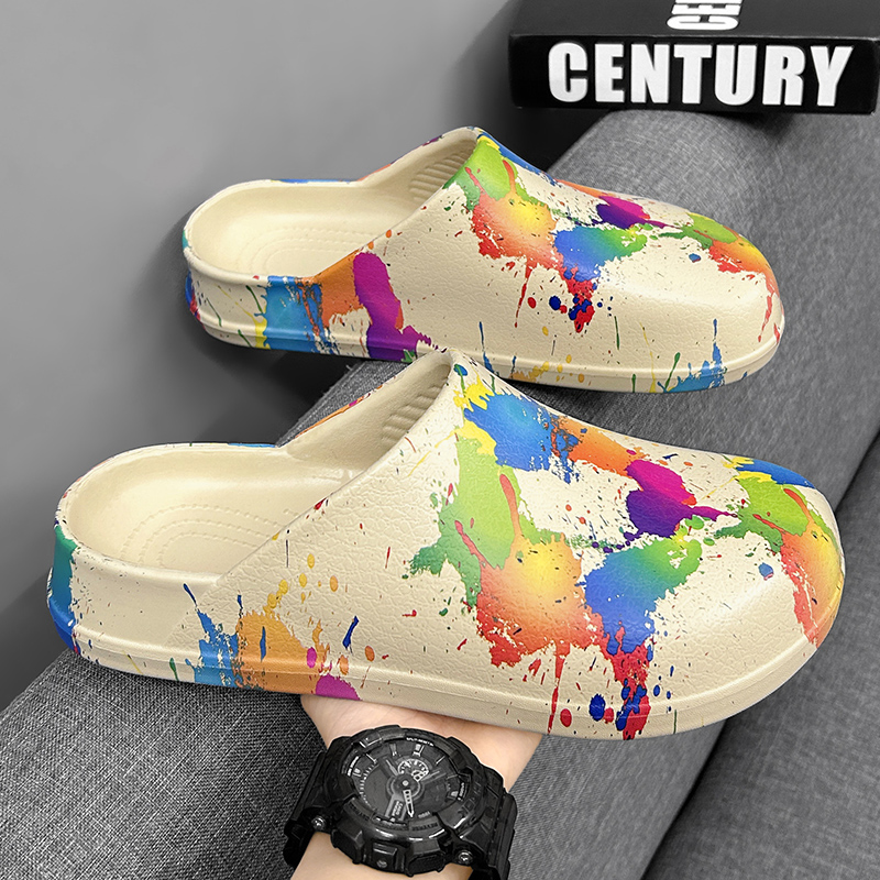 Men Women Graffiti Clogs EVA S – Men Shoes Office recenzja i cena