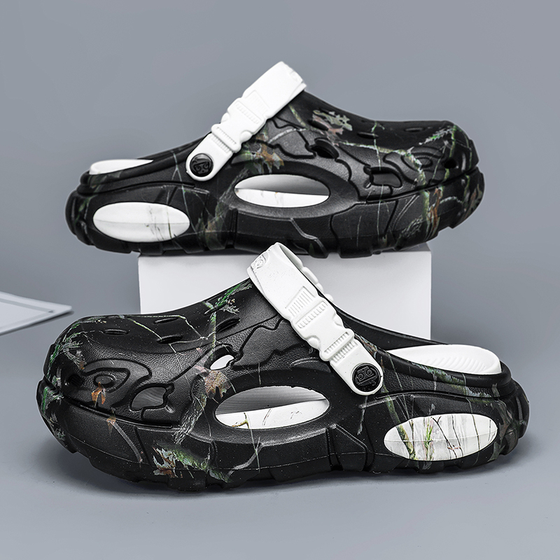 Plus Size47 48 Men Clogs Sanda – Men'S Shoes Popular recenzja i cena