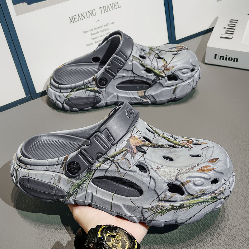 Plus Size47 48 Men Clogs Sanda – Men'S Shoes Popular recenzja i cena