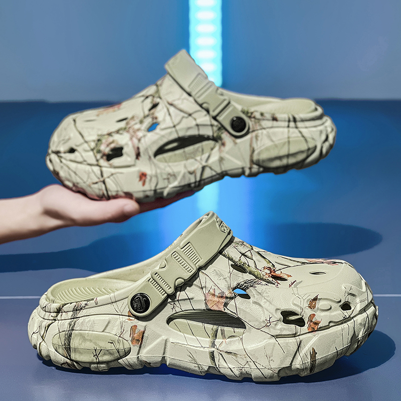 Plus Size47 48 Men Clogs Sanda – Men'S Shoes Popular recenzja i cena