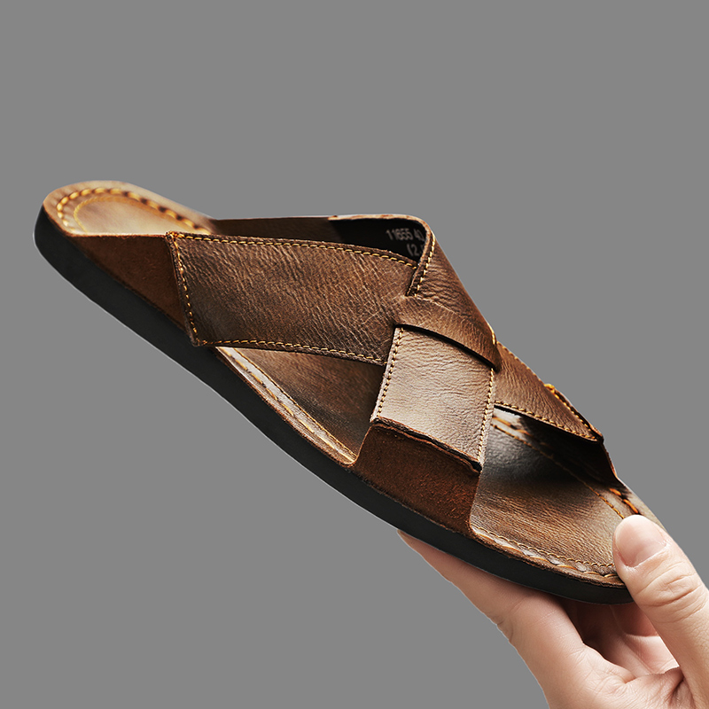 Fashion Genuine Leather Men Sl – Men'S Shoes Qn recenzja i cena
