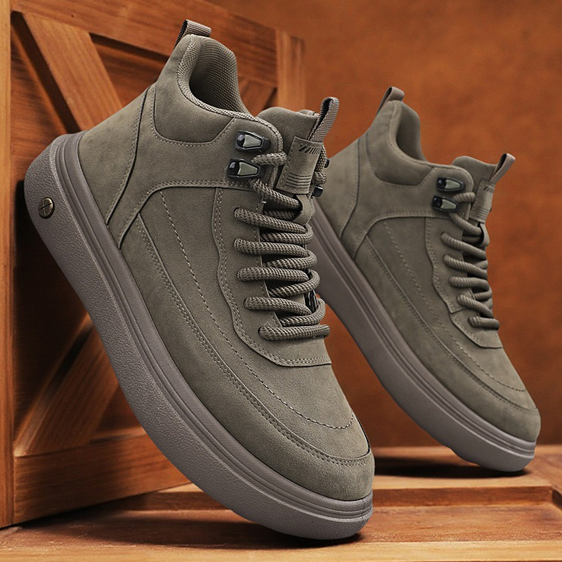 Mens Oxford Boots Casual High  – Men'S Shoes Comfortable Walking recenzja i cena