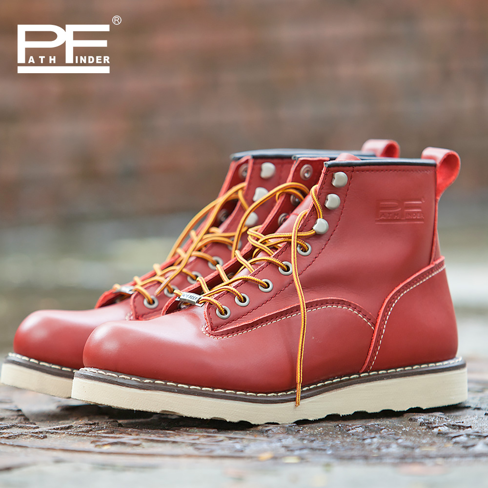 pf Men's Fashion Genuine Leath – Work Boot Steel Toe recenzja i cena
