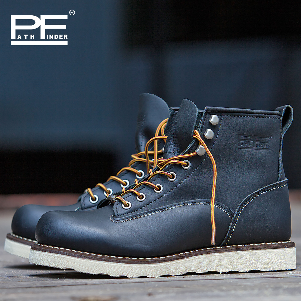 pf Men's Fashion Genuine Leath – Work Boot Steel Toe recenzja i cena