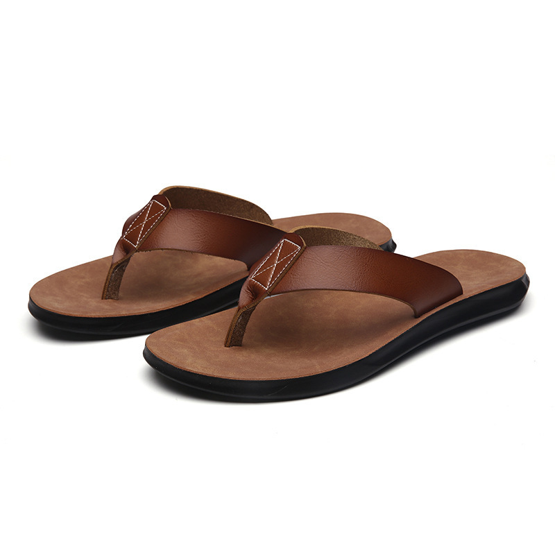 38-47 New Italian Leather Flip – Flip Flop Beach Men recenzja i cena