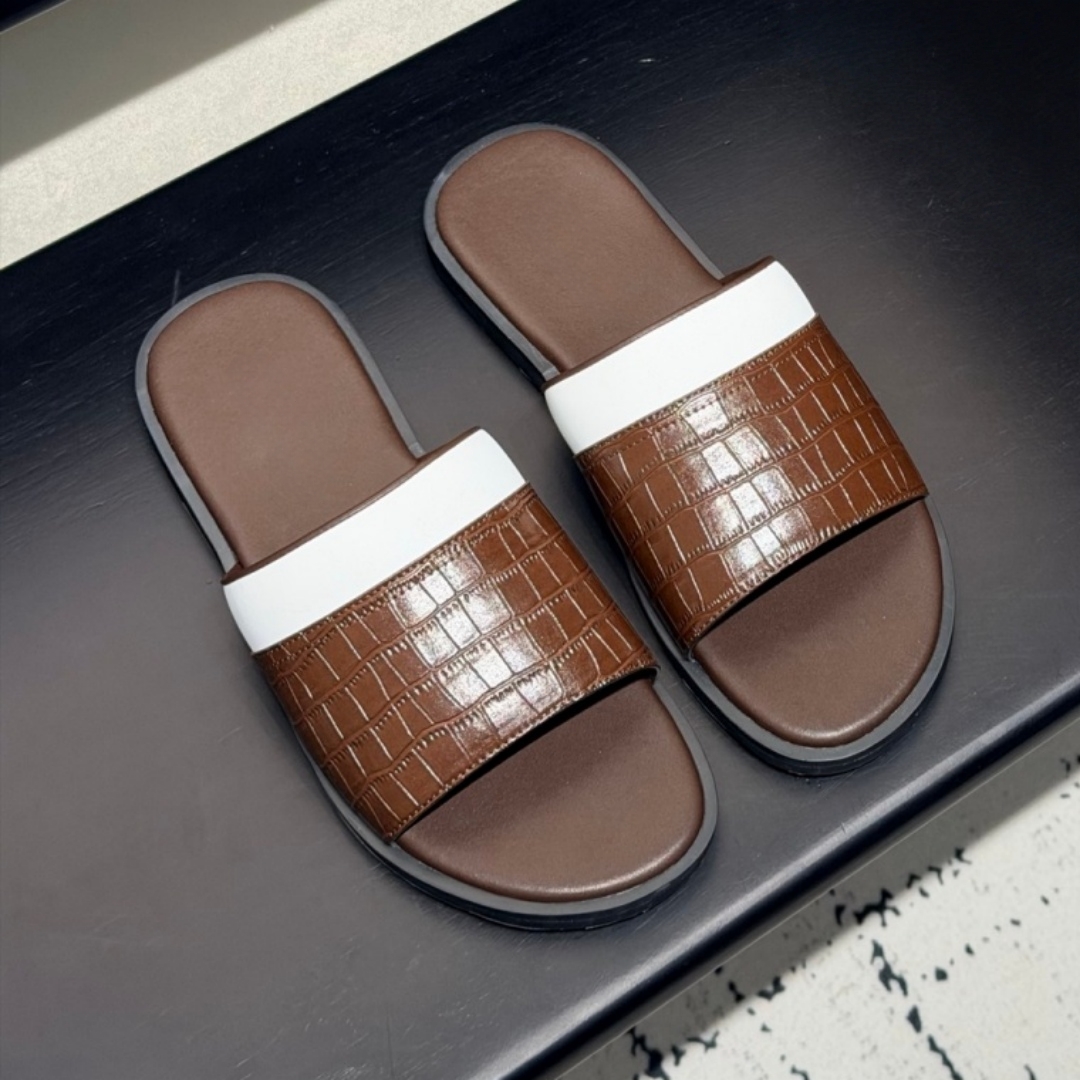 Handmade Cowhide Sandals Luxur – Men'S Shoes Qn recenzja i cena