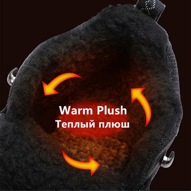 Winter Men's Boots Warm Plush  – Men'S Shoes Qn recenzja i cena