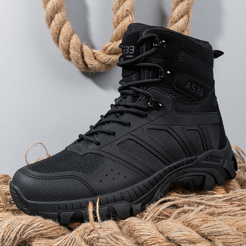 Men Tactical Boots Lace Up Des – Men Shoes Office recenzja i cena