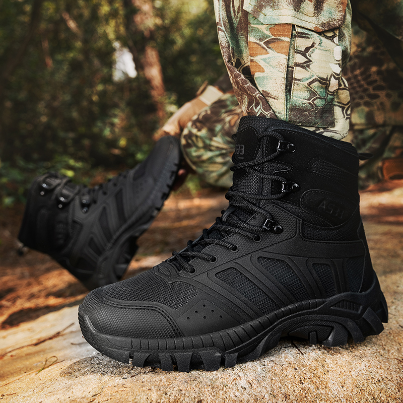 Men Tactical Boots Lace Up Des – Men Shoes Office recenzja i cena