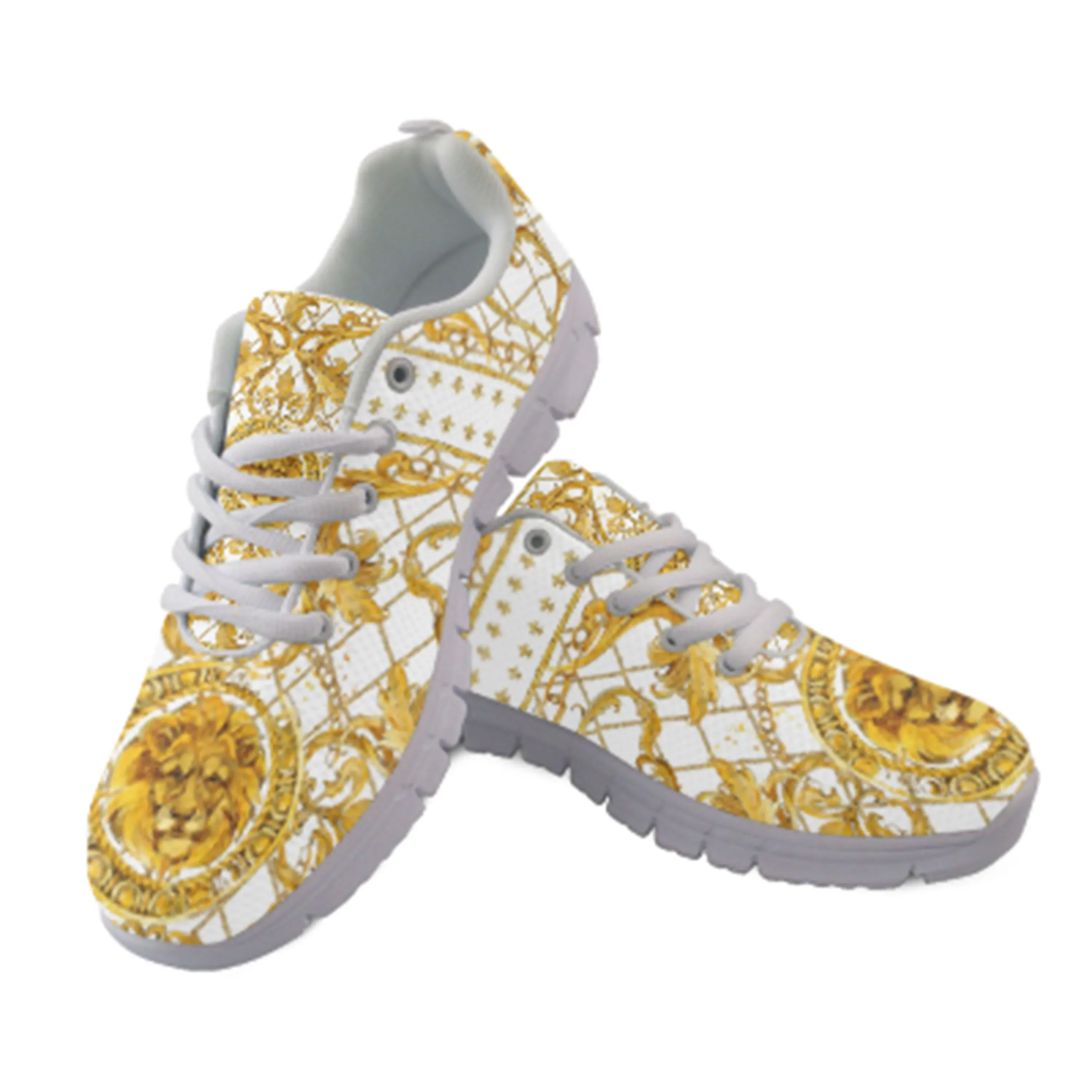 Golden Lion Head Lace Sports S – Men'S Shoes Qn recenzja i cena