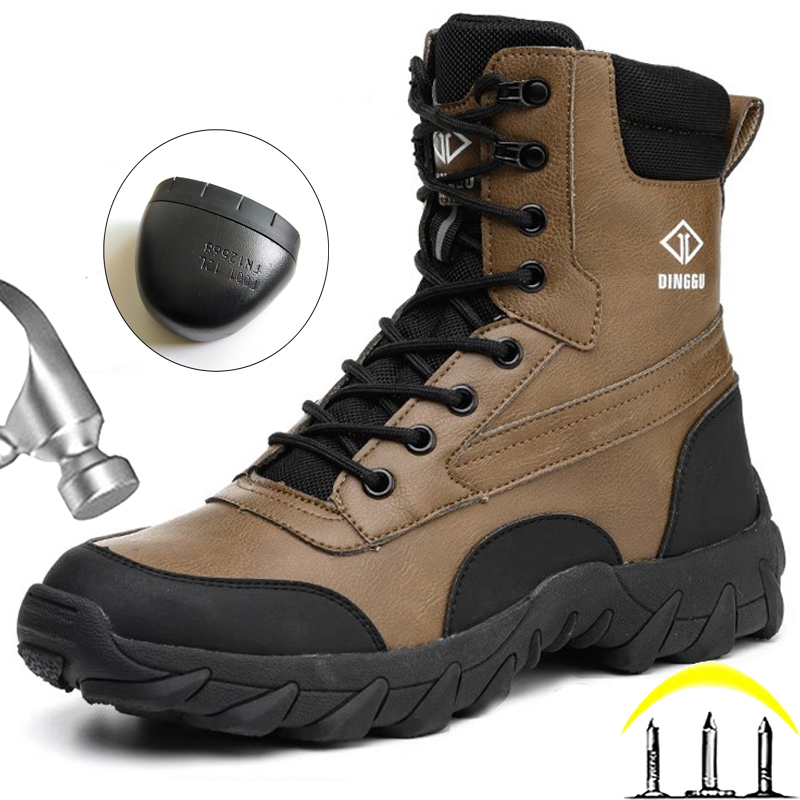 High-top Men Boots Waterproof  – Work Boot Steel Toe recenzja i cena