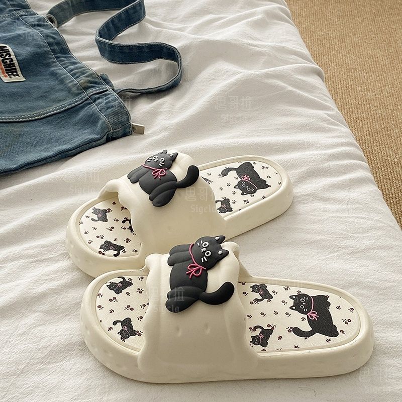 Printting Cute Bear Women Slip – Flip Flop Beach Men recenzja i cena