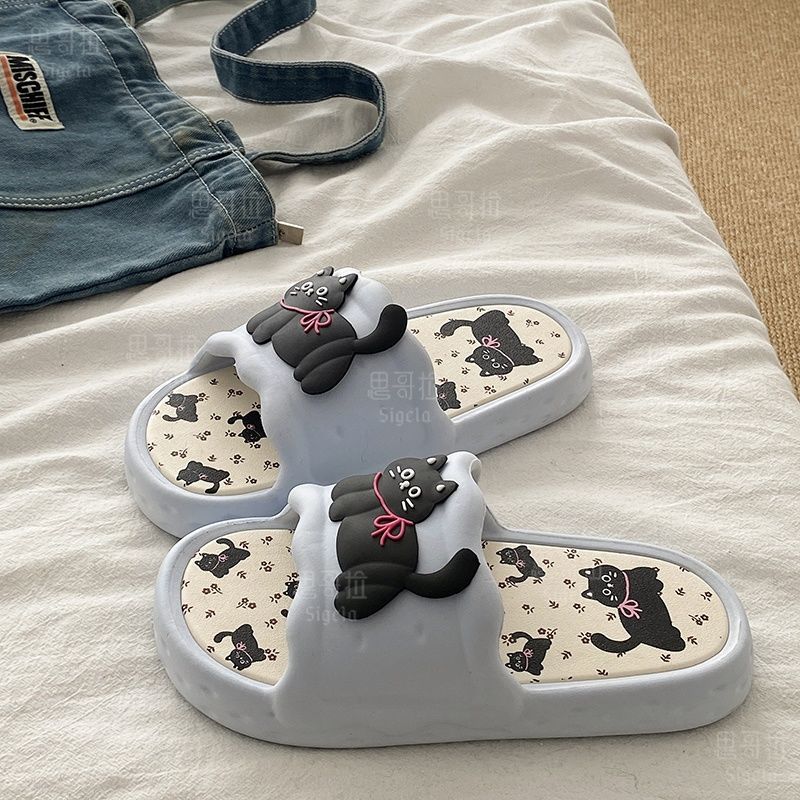 Printting Cute Bear Women Slip – Flip Flop Beach Men recenzja i cena
