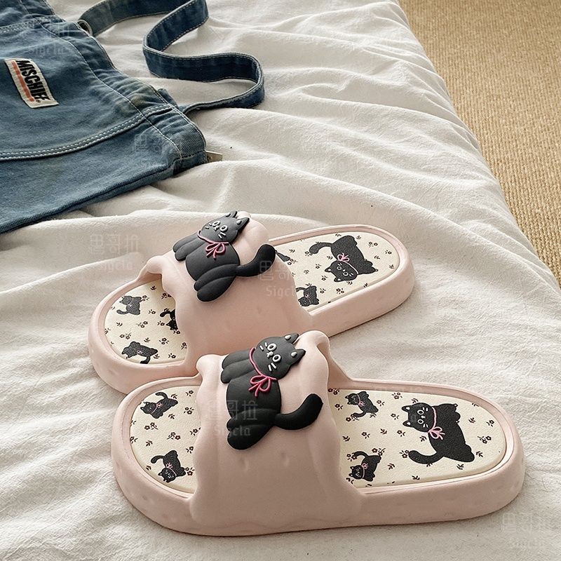 Printting Cute Bear Women Slip – Flip Flop Beach Men recenzja i cena