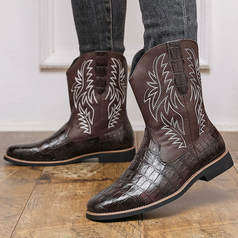 Men's Croc-Embossed Western Co – Men'S Shoes Crocs recenzja i cena