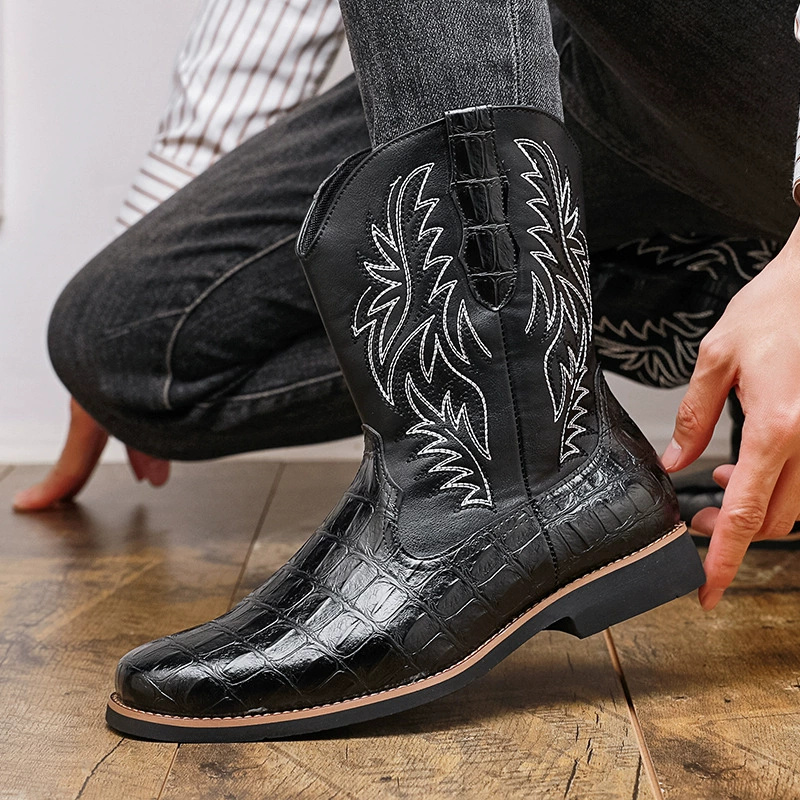 Men's Croc-Embossed Western Co – Men'S Shoes Crocs recenzja i cena