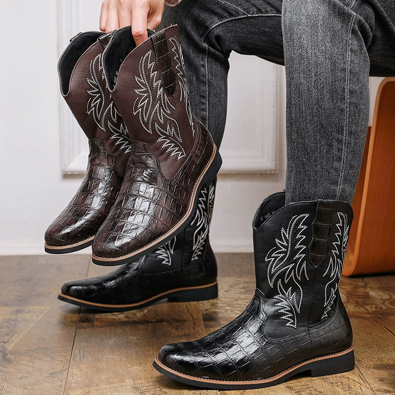 Men's Croc-Embossed Western Co – Men'S Shoes Crocs recenzja i cena