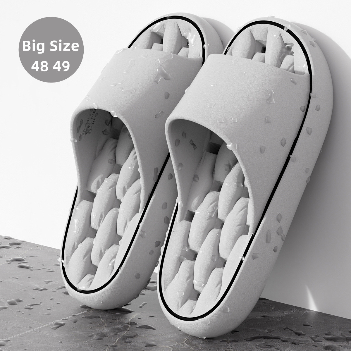 Big Size 48 49 Bathroom Slippe – Flip Flop Beach Men recenzja i cena