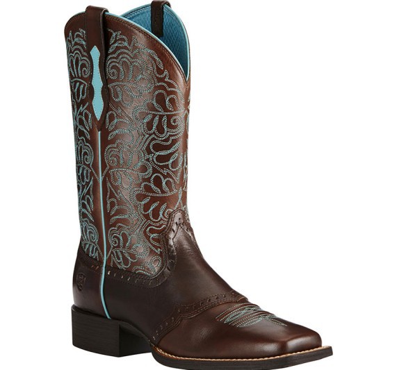 Men's Brown Leather Cowboy Boo – Men'S Shoes Qn recenzja i cena