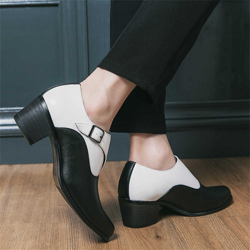 Normal Leather Ballroom Dancin – Men'S Shoes Popular recenzja i cena