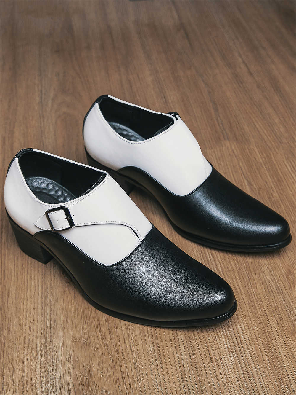 Normal Leather Ballroom Dancin – Men'S Shoes Popular recenzja i cena