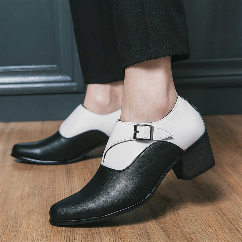 Normal Leather Ballroom Dancin – Men'S Shoes Popular recenzja i cena