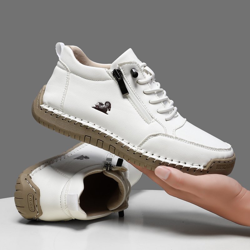 Women's Sneakers Handmade Leat – Men'S Shoes Qn recenzja i cena