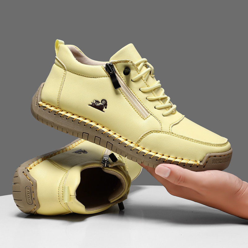 Women's Sneakers Handmade Leat – Men'S Shoes Qn recenzja i cena