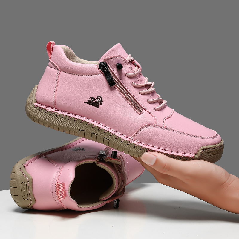 Women's Sneakers Handmade Leat – Men'S Shoes Qn recenzja i cena