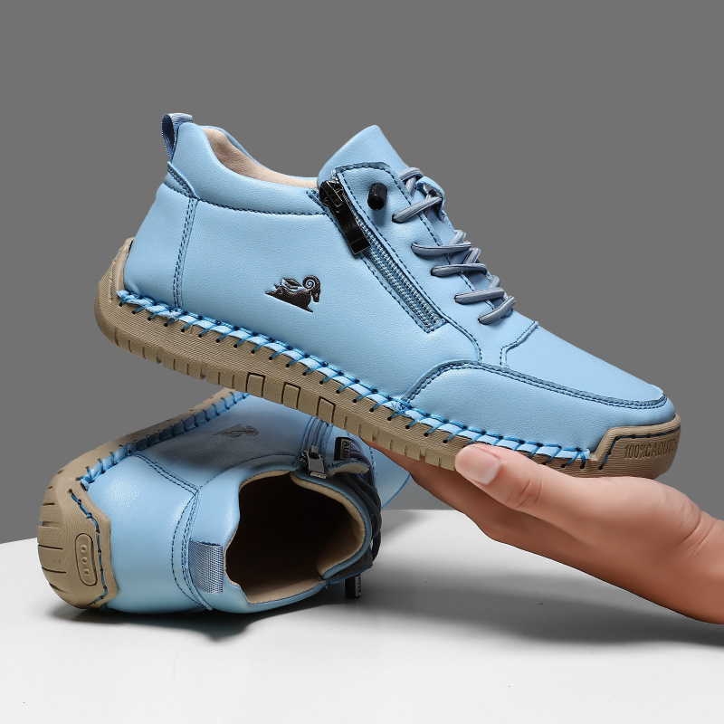 Women's Sneakers Handmade Leat – Men'S Shoes Qn recenzja i cena