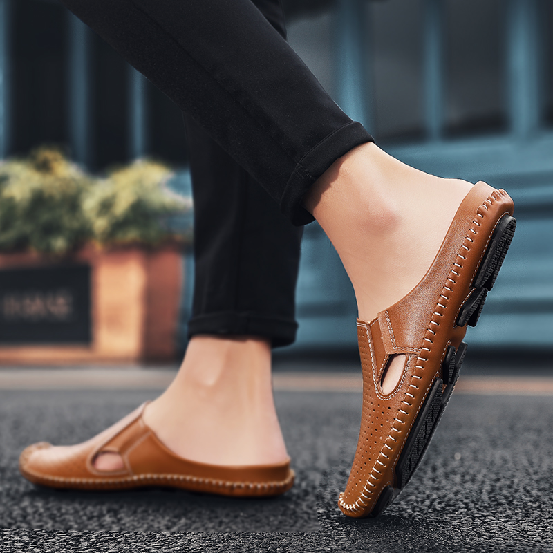 Half Slipper for Men Sandals 2 – Men'S Shoes Qn recenzja i cena
